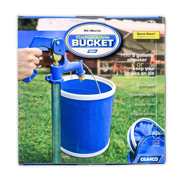 Camco Collapsible Bucket 5 Gallons - Boater's Outlet